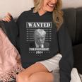 Trump Mugshot Wanted For President 2024 Unisex Hoodie