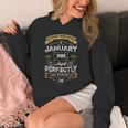 Vintage 40Th Birthday Legends Were Born In January 1985 Hoodie
