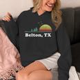 Vintage Belton Texas Home Souvenir Print Unisex Hoodie