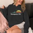 Vintage Freeport Texas Home Souvenir Print Unisex Hoodie