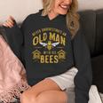 Vintage Never Underestimate An Old Man Beekeeper Hoodie