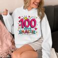 100 Days Smarter 100Th Celebration 100 Days Of School Hoodie