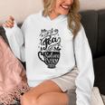 A Cup Of Tea Solves Everything Herbal Tea Lover Teatime Unisex Hoodie