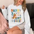 Daddy Of The One-A-Saurus 2Nd Birthday Dinosaur Party Hoodie
