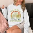 Fishing Dont Be Dumb Bass Dad Fisherman Hoodie