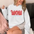 Mom Christmas Candy Cane Santa Costume Family Group Raglan Baseball Tee Unisex Hoodie