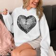 Outdoor Nature Lover Tree Ring Heart Earth Day Unisex Hoodie