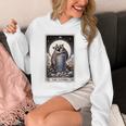 Raccoon Tarot Lovers Hoodie - Unisex Boho Style