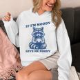 Raccoon Trash Panda Unisex Hoodie - Moody Foodie Meme