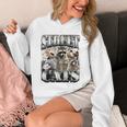 Retro Raccoon Unisex Hoodie - Feral Summer Vibes
