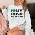 St Patrick Day I Love Irish Boys I Heart My Irish Boyfriend Hoodie