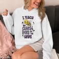 I Teach The Cutest Bees In The Hive Kindergarten Teacher Unisex Hoodie
