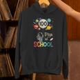 100 Days Of School Astronaut Holding Planet 100 Days Hoodie