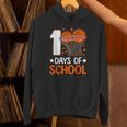 100 Days Of School Basketball 100 Days Smarter Balls Boys Hoodie