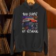 100 Days Of School Monster Truck Boy Kid 100Th Day Of School Hoodie