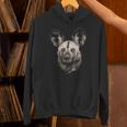 African Wild Dog Portrait Wildlife Safari Theme Unisex Hoodie
