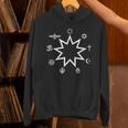Baha'i Faith Nine-Pointed Star Religious Harmony Symbol Unisex Hoodie