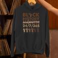 Black History Month 2025 Black History 365 Melanin Pride Hoodie