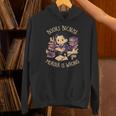 Books Because Murder Is Wrong Reading Gothic Dark Unisex Hoodie