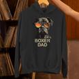 Boxer Dad Dog Owner Boxer Dog Lover Dad Hoodie