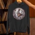Cottagecore Rabbit Wild Hare Boho Rustic Unisex Hoodie