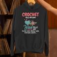 Crochet Yarn Fills My Days Yarn Fills Knitter Crochet Hoodie