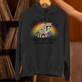 Cute Pocket Raccoon Unisex Hoodie - Playful Wildlife Flair