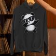Dabbing Panda With Sunglasses Cool Panda Dab Dance Unisex Hoodie