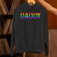 Daddy Gay Pride Month LGBTQ Fathers Day Rainbow Flag Queer Tank Top Unisex Hoodie