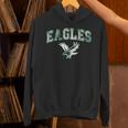 Distressed Eagles Vintage Flying Eagles Fly Bird Hoodie