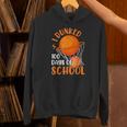 I Dunked 100 Days Of School Basketball 100 Days Smarter Boys Hoodie