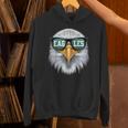 Eagles Lover Cool Bald Eagle's Head With Sunglasses Nature Hoodie