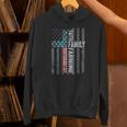 Faith Family Farming Freedom Christian Farmer Cross Flag Unisex Hoodie
