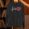 Flag Trinidad And Tobago Heartbeat Unisex Hoodie Flag Trinidad And Tobago Heartbeat Unisex Hoodie