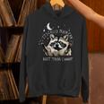 Funny Raccoon Unisex Hoodie - Playful Quote for Casual Comfort