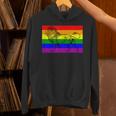 Gay Lion Pride Flag Rainbow Queer Lion Unisex Hoodie