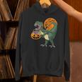 Halloween Dinosaur Pumpkin ScaryRex Boy Kid Dino Unisex Hoodie