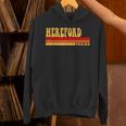 HEREFORD Texas City Vintage Roots Retro 70s 80s Unisex Hoodie