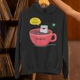 Hot Aromatic Drink Humor Pee In Your Happy Cup Bag Unisex Hoodie