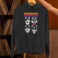 Huskiss Dogs Puppy Rock Rockin For Husky Lover Hoodie