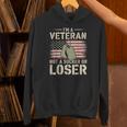 I'm A Veteran Not A Sucker Or A Loser Patriotic Veterans Day Hoodie