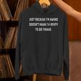 Just Because I'm Awake Pajamas PJ Teens Tweens Unisex Hoodie