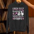 Kinda Busy Being A Silkie Chicken Mom Cute Silky Chicken Pet Unisex Hoodie