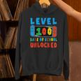 Level 100 Days Of School Unlocked 100 Days Of School Gamer Hoodie