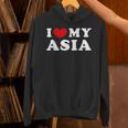 I Love My Asia I Heart My Asia Unisex Hoodie