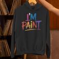 I Love To Finger Paint Couples Hoodie