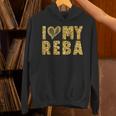 I Love My Reba I Heart My Reba Hoodie