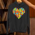Master Builder Block Brick Building Heart Valentines Day Boy Hoodie