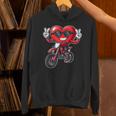 Motocross Heart Dirt Bike Valentines Day Motorcycle Boys Hoodie