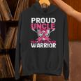 Proud Uncle Warrior Breast Cancer Awareness Hoodie